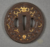 Ancient Japanese Tsuba for Samurai Sword