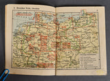 KDF Taschen Atlas (Pocket Atlas) 1930's Kraft Durch Freude, (Strength Through Joy) Pocket Atlas