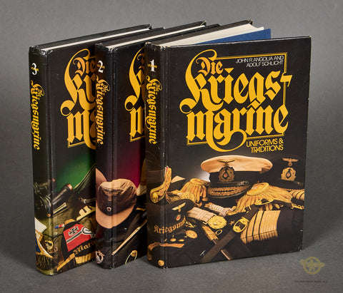 Die Kriegsmarine: Uniforms & Traditions Three Volumes Set (Vol 1-Vol 3)