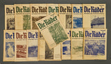 Lot of 16 Die Räder – Illustrierte Zeitung der Technischen Nothilfe Die Räder