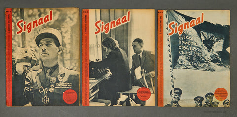 3 Copies of Signal for July and August 1943