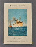Interesting KDF Sea Voyage Daily Schedule Card Set