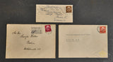 Lot of 14 Used Envelopes Sent to Reichskanzlei Adolf Hitler
