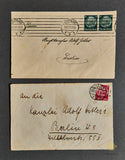 Lot of 14 Used Envelopes Sent to Reichskanzlei Adolf Hitler