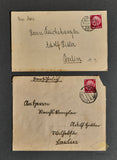 Lot of 14 Used Envelopes Sent to Reichskanzlei Adolf Hitler