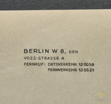 Reichschancellery Stationery of Chief Philipp Bouhler