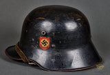 UBER RARE Model 1916 Allgemeine SS Reissue Helmet