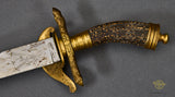 Veteran Bring Back German WWII Early Hunting Cutlass with Stag Motif**STILL AVAILABLE***