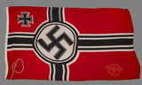 German WWII Battle Flag as Used by the Kriegsmarine