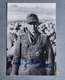 German WWII Signed Photo of Knights Cross Winner Hans-Joachim Heinrici