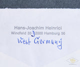 German WWII Signed Photo of Knights Cross Winner Hans-Joachim Heinrici