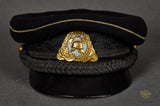 Vintage Estonian Firefighter Visor Cap