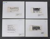 German WWII 12 Press Photos of Hermann Göring at Nurnberg Trials