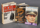 Lot of 3 Göring Biographies, 2 Hardcover and 1 Softcover