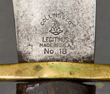 WWII Legitmus No. 18 Collins Legitimus Marine Raider Gung Ho Bowie Knife***STILL AVAILABLE***