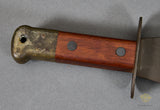 WWII British OSS Heavy Fighting Knife w/Scabbard***STILL AVAILABLE***