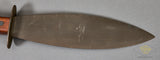 WWII British OSS Heavy Fighting Knife w/Scabbard***STILL AVAILABLE***