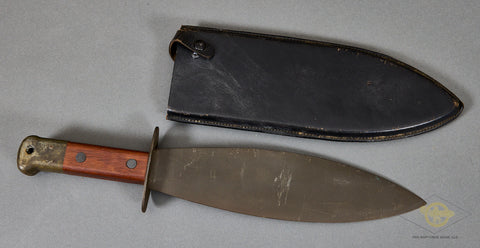 WWII British OSS Heavy Fighting Knife w/Scabbard***STILL AVAILABLE***