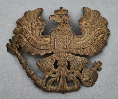 Prussian Infantry Officer Plate for Spiked Helmet