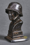 WWI German Soldier Small Bust