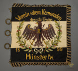 Imperial German Train Association Trumpet Banner 1899