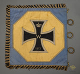 Imperial German Train Association Trumpet Banner 1899