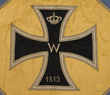Imperial German Train Association Trumpet Banner 1899