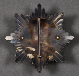 Fascist Spain Order of Military Merit First Class Grand Cross Breast Star with White Distinction
