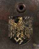 WWII German Army Model 1940 Single Decal Helmet