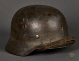 WWII German Army Model 1940 Single Decal Helmet