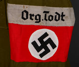WWII German Organization Todt Service Blouse for NCO ****ON HOLD****