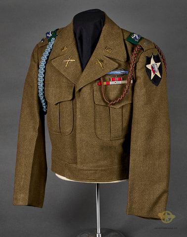 WWII/Korean War US 2nd Infantry Division 1st Lieutenant Ike Jacket