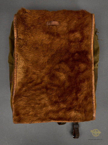 WWII Model 1934 German Army Unit Marked Pony Fur Backpack