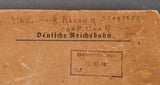 German WWII Original 1940 Inspection Book for “Regulations:” on The Monitoring and Inspecting Bridges Halls and Roofs