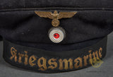 WWII German Kriegsmarine Tally Cap