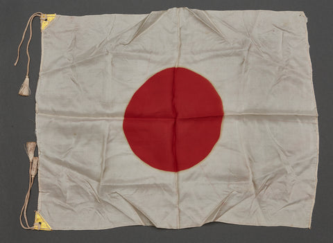 Japanese WWII Small "Hinomaru" Meatball Flag
