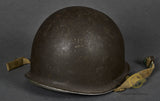 WWII US M1 Helmet with Paratrooper Liner