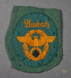 Veteran Bring Back German WWII Field Police Patch for Ansbach