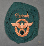 Veteran Bring Back German WWII Field Police Patch for Ansbach