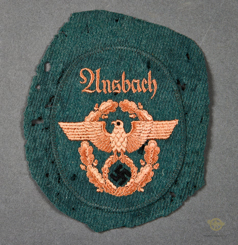 Veteran Bring Back German WWII Field Police Patch for Ansbach