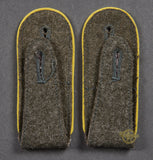 German WWII Army Signals Set of Slip on EM Shoulder Boards