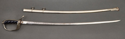 Vintage 1960 N.S. Meyer VPI Virginia Polytechnic Institute Virginia Tech VTCC Corp of Cadets Officer’s Presentation Sword