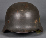 WWII German Model 1940 Army Single Decal Helmet