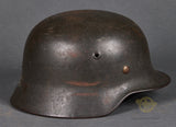WWII German Model 1940 Army Single Decal Helmet