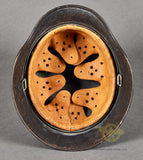 WWII German Luftwaffe Model 1940 Single Decal Helmet, Brought Home by US Chaplain