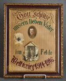 WWI Needlepoint Portrait