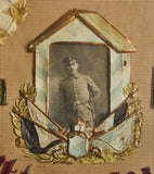 WWI Needlepoint Portrait