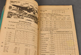 German WWII Original Arithmetic Book for 4th Graders