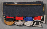 German WWII 4 Medal Bar