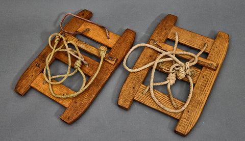 WWII Vintage Swiss Mountain Snowshoes